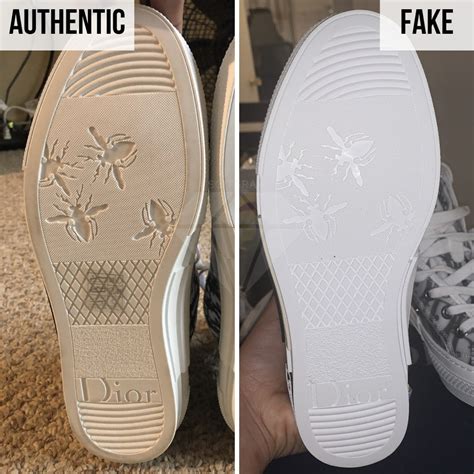 dior b23 real vs fake